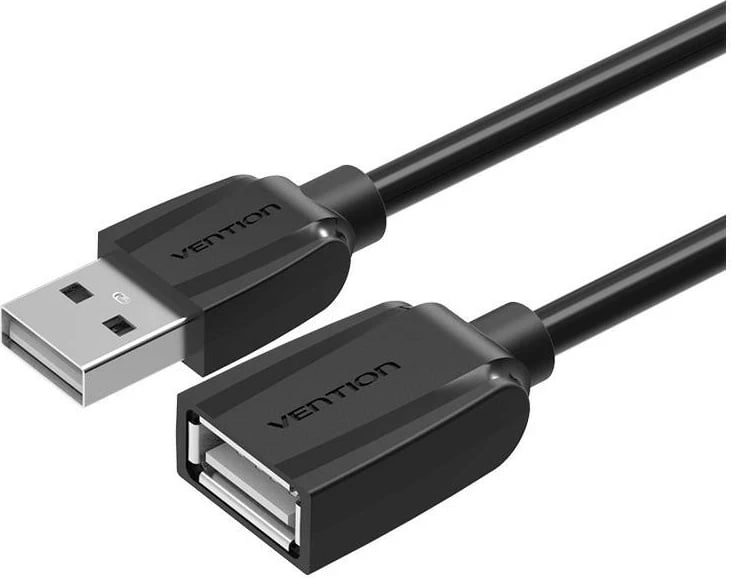 Kabllo zgjatuese USB 2.0 Vention, 1m, e zezë