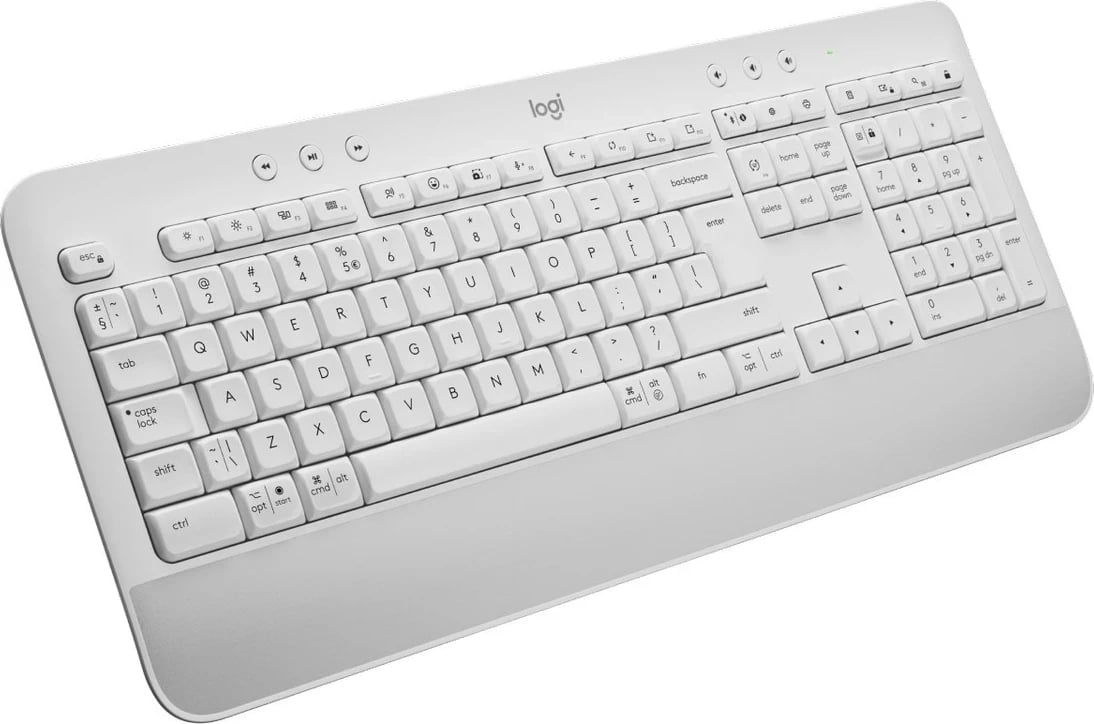 Tastierë wireless Logitech K650, e bardhë