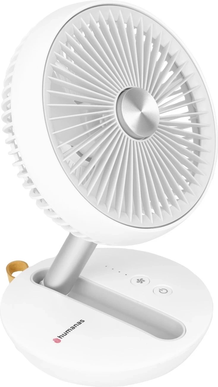 Ventilator portativ Humanas CoolAir F01,10W, i bardhë