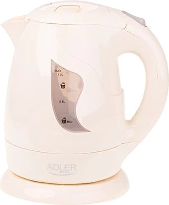 Çajnik elektrik Adler AD 08b, 1 L, Beige