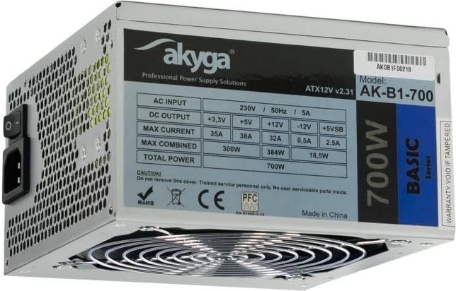 Burimi i Energjisë Akyga Basic AK-B1-700, 700W