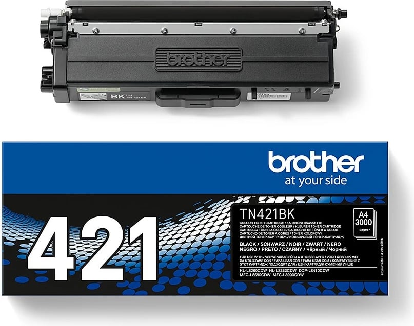 Toner Brother TN-421BK, 1 copë, Ngjyrë e zezë