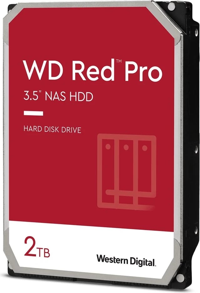 Disk Western Digital Red Pro 3.5'', 2TB, Serial ATA III