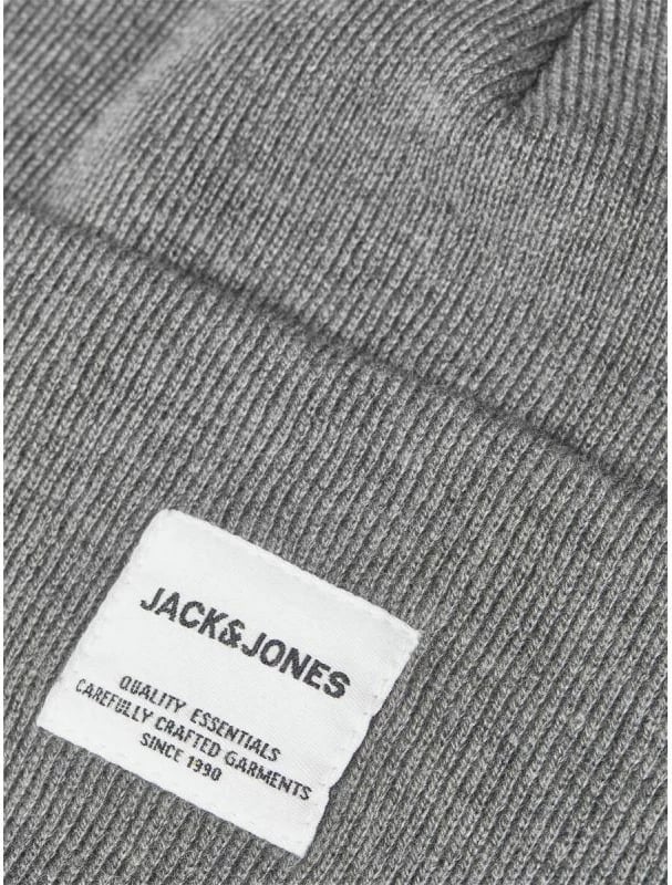 Kapelë për meshkuj Jack & Jones, gri