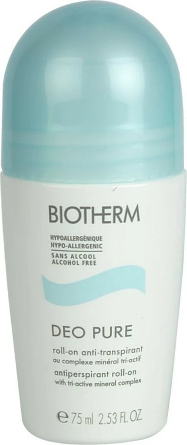 Deodorant Biotherm, Roll-On, 75 ml