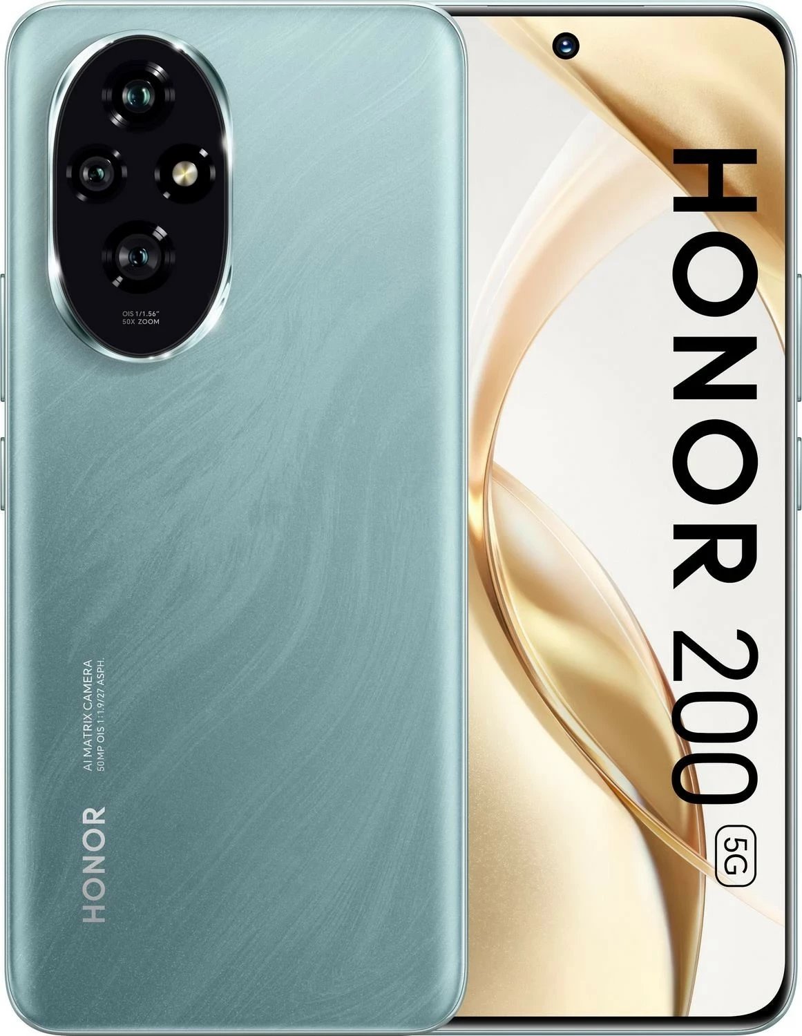 Celular HONOR 200 5G 8/256GB, Gjelbër