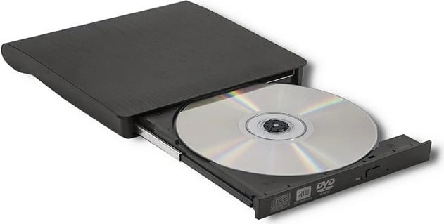 Regjistrues i jashtëm DVD-RW Qoltec 51857, USB 3.0, i zi