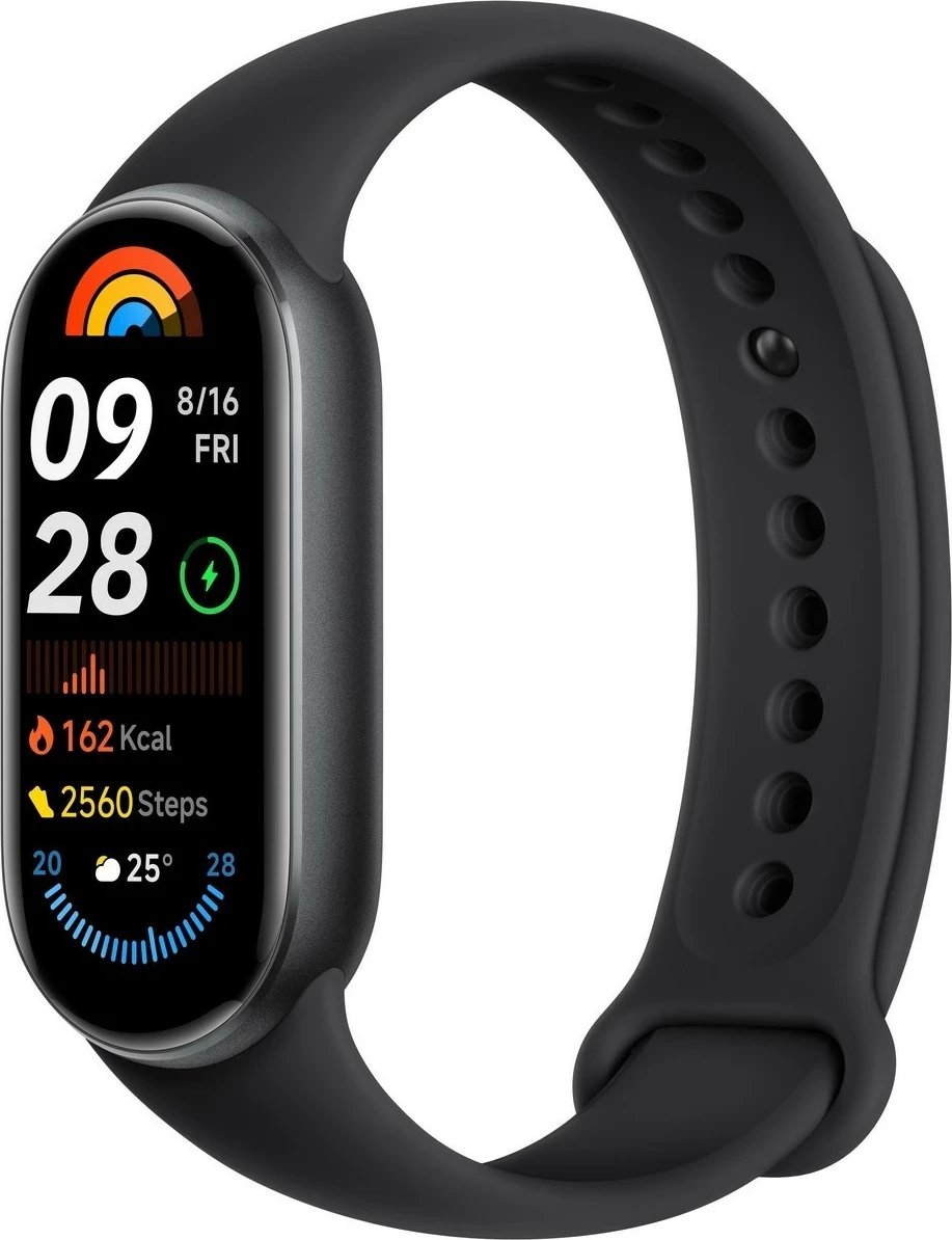 Smartwatch Xiaomi Band 9, 1.62" AMOLED, e zezë