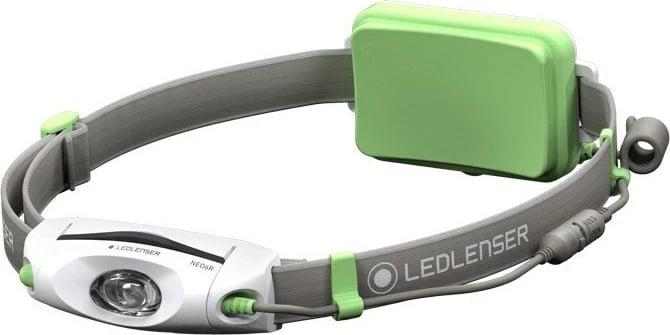 Dritë koke Ledlenser NEO6R, LED, Jeshile, Gri, Bardhë