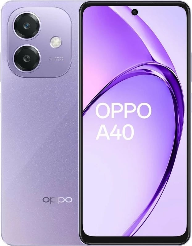 Celular OPPO A40, 4/128GB, Fioletowy