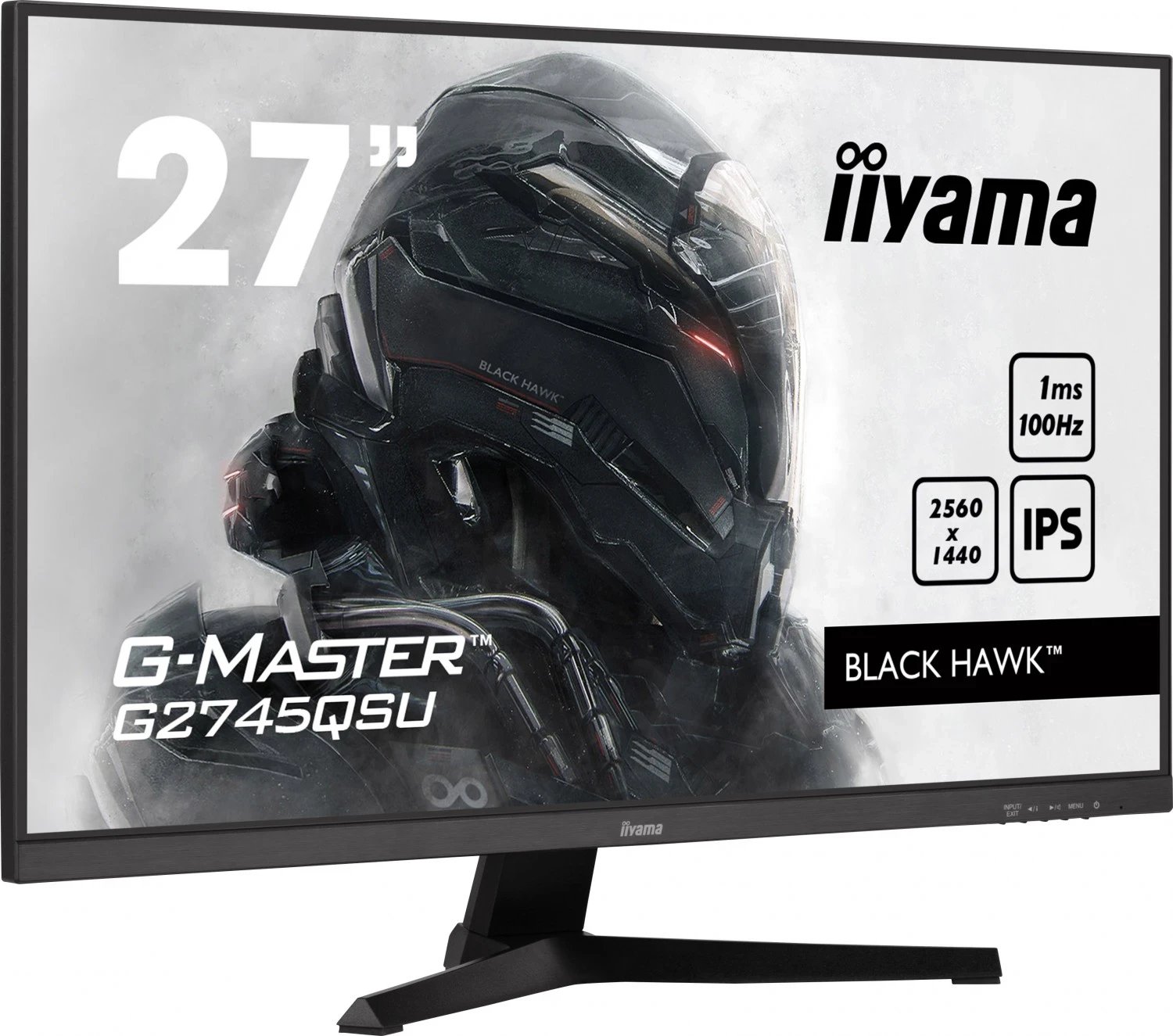 Monitor për lojëra iiyama G-Master G2745QSU-B1, 27 inç, IPS, 2560 x 1440