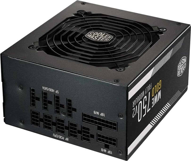 Furnizues i Energjisë Cooler Master MWE Gold 750 - V2, 750 W, ATX, i Zi