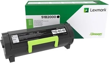 Toner Lexmark 51B2000, Origjinal, i Zi