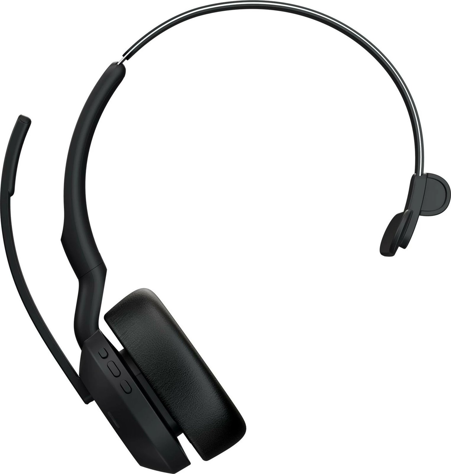 Kufje Jabra Evolve2 55, Link380c UC Mono, Wireless, Office/Call center, 20 - 20000 Hz, 79 g, të zeza