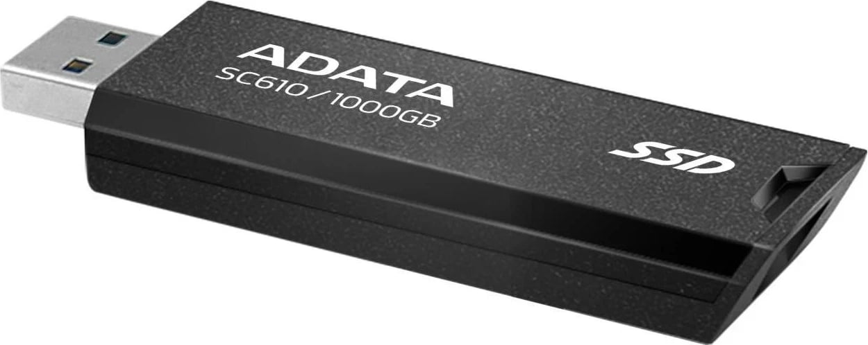 SSD jashtëm Adata Needle SC610, 1TB, zi