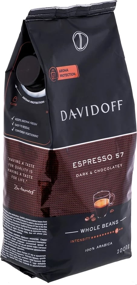 Kafe kokërr Davidoff Espresso 57, 1000g