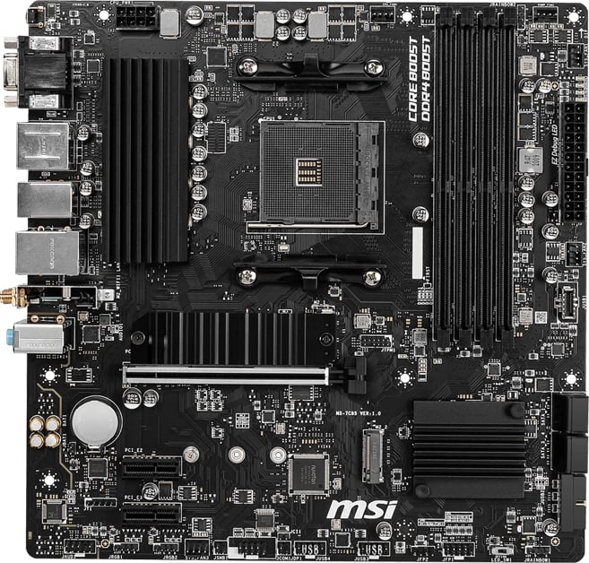 Pllakë amë MSI B550M PRO-VDH