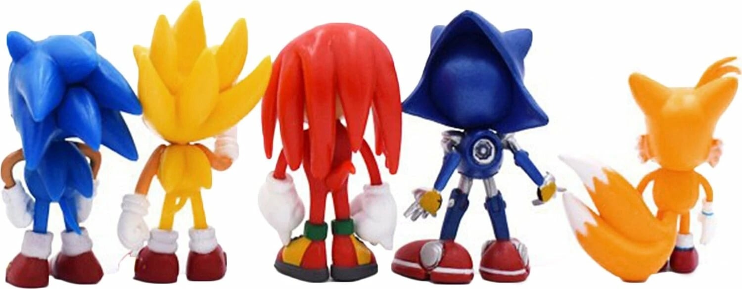 Set figurash Sonic Boom & Friends, 5 pjesë, për djem, blu