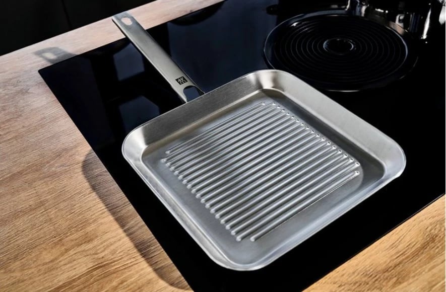 Tigan grill ZWILLING Plus 24 cm, Argjendtë