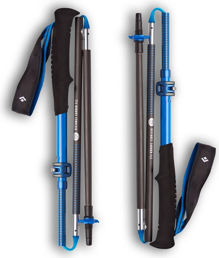 Shkopinj trekking Black Diamond DISTANCE CARBON FLZ POLES, Ultra Blue