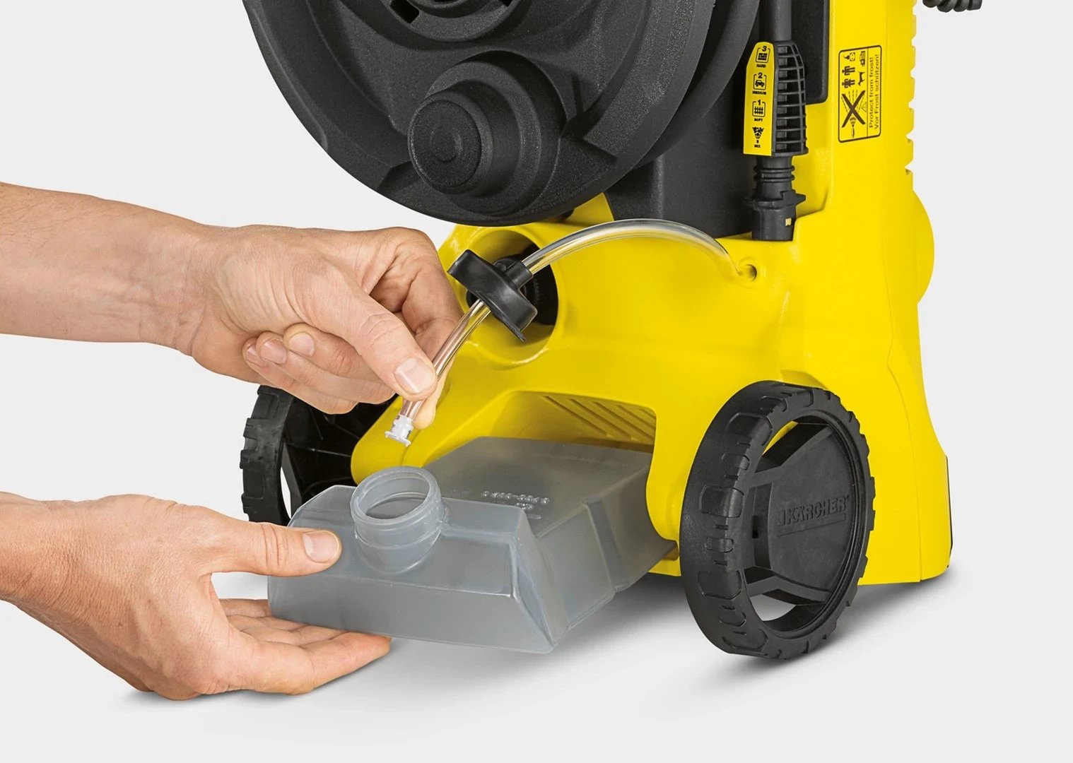 Pastrues me presion KARCHER K 3 Premium Power Control, e verdhë