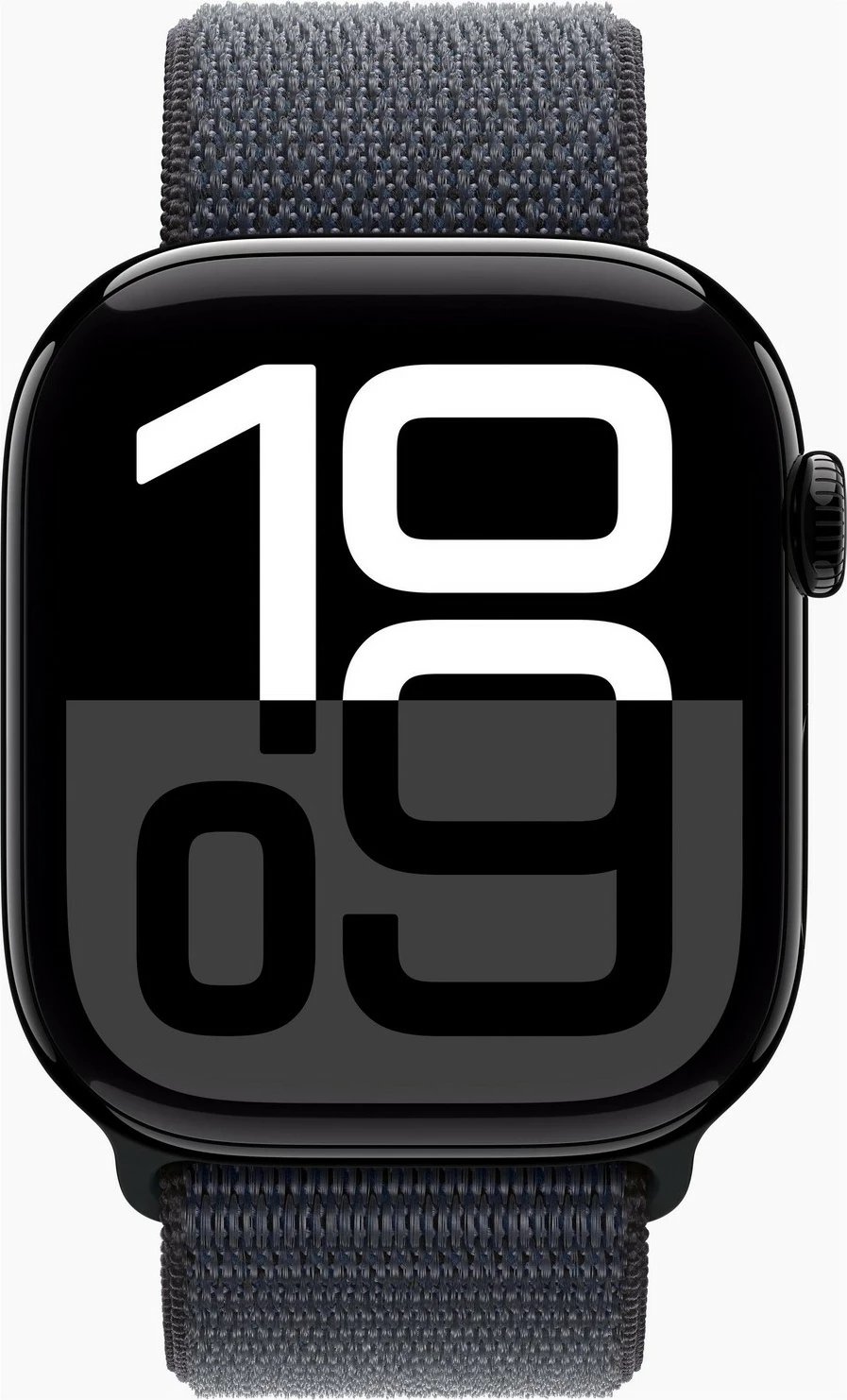 Smartwatch Apple Watch 10, GPS 46mm, Jet Black Aluminium, Ink Sport Loop