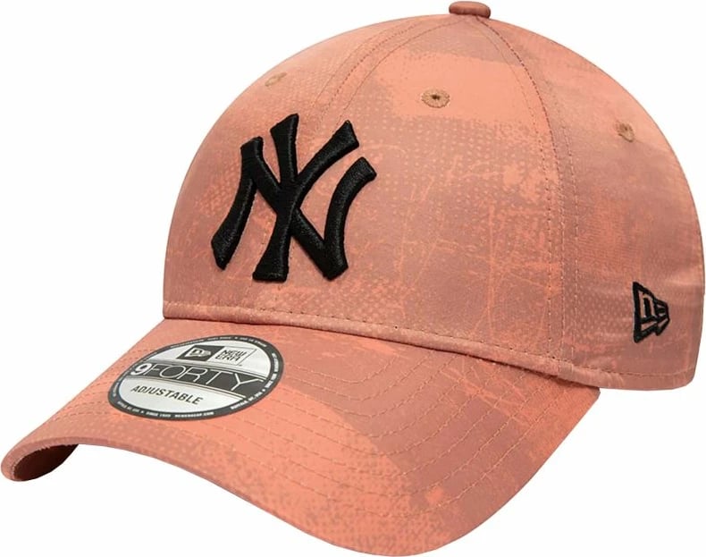 Kapelë New Era MLB 9Forty New York Yankees, e rozë