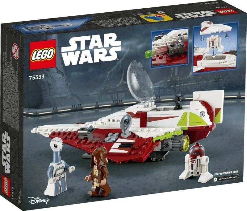 Set Lego Star Wars 75333 Obi-Wan Kenobi's Jedi Starfighter