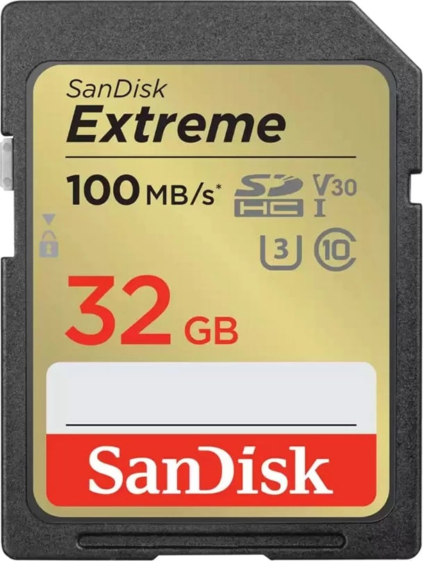 Kartë memorie SanDisk Extreme, 32 GB