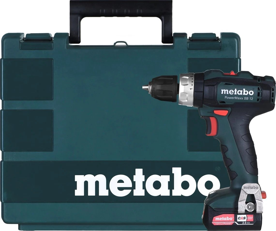 Burmashinë Metabo POWERMAXX SB 12V, e gjelbër/ e zezë