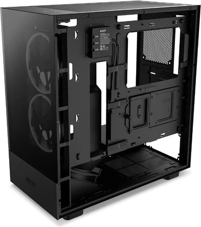 Kasë NZXT H5 Elite, midi Tower, 1 x USB 3.1, 1 x USB-C 3.1, audio, e zezë