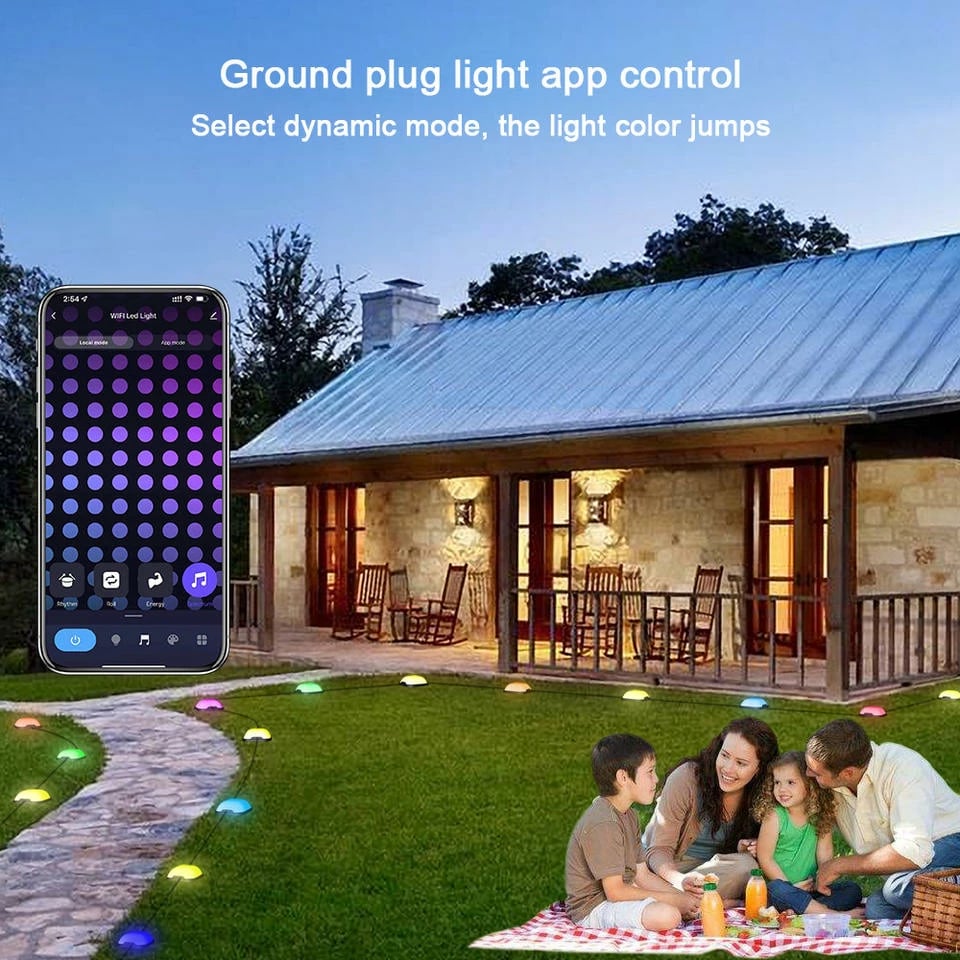 Drita LED Tech Time WIFI Lawn Smart String Lights- Smart Tuya APP