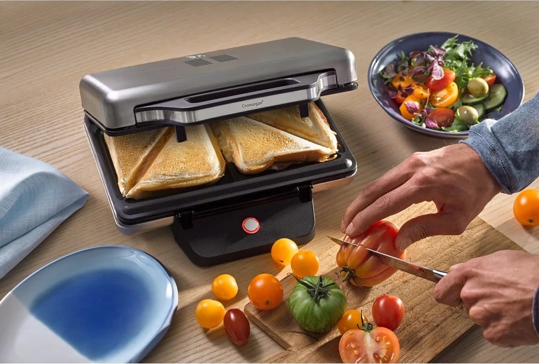 Sandwich maker WMF 0415150011, e zezë, argjend