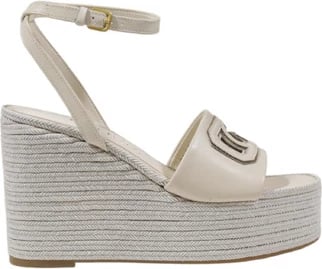 Këpucë Guess Zeppe femra, beige