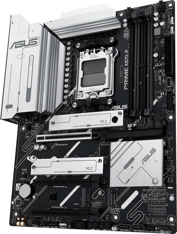 Pllakë amë ASUS PRIME X870-P, Socket AM5, ATX, E zezë