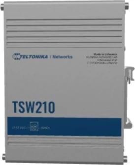 Switch Teltonika TSW210, 8 porte Gigabit Ethernet, Alumini