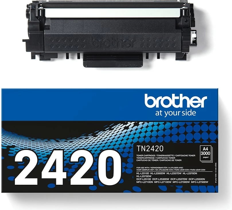 Toner Brother TN-2420, 3000 faqe, 1 copë, E zezë