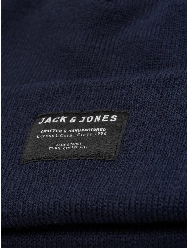 Kapelë për meshkuj Jack & Jones, blu marine