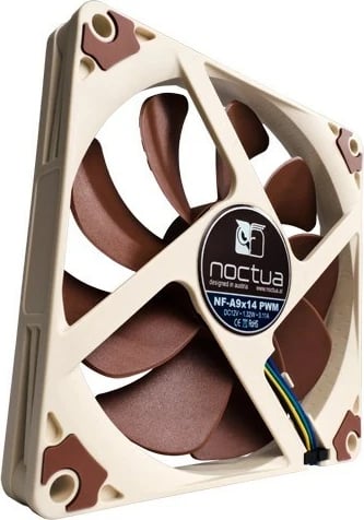 Ventilator për Kasë Noctua NF-A9X14 PWM, 9.2 cm, Ngjyrë Bronz