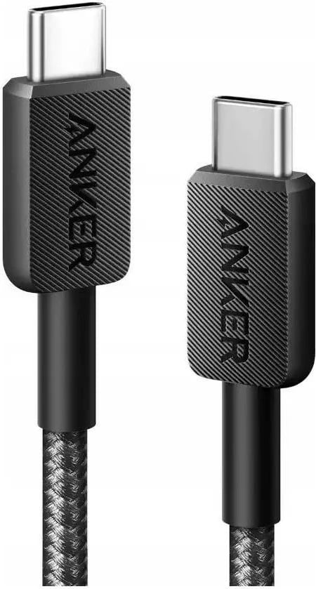 Kabllo Anker USB-C në USB-C 1.8m e zezë