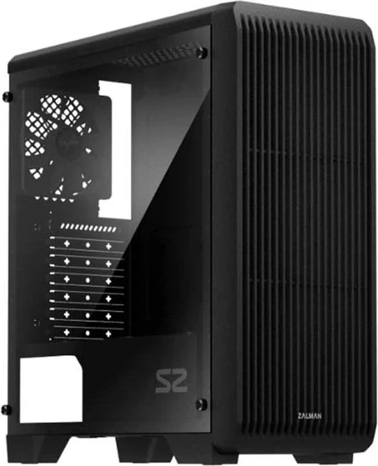 Kasë Zalman S2, ATX Mid Tower me maus 120mm - e zezë