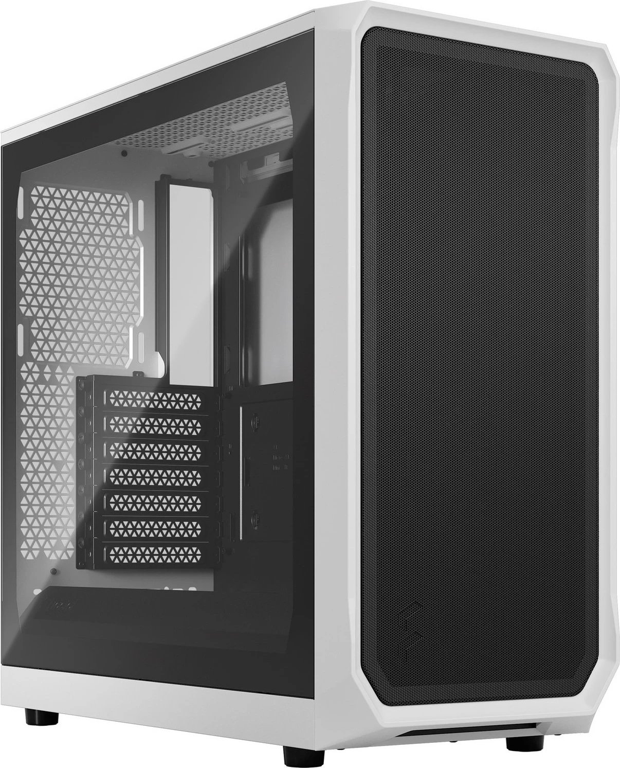 Kasë kompjuteri Fractal Design, Focus 2, e bardhë me të zezë