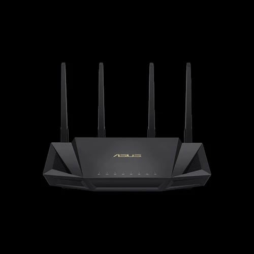 Router ASUS RT-AX58U, Wi-Fi 6, Dual-band (2.4 GHz / 5 GHz), Ethernet LAN