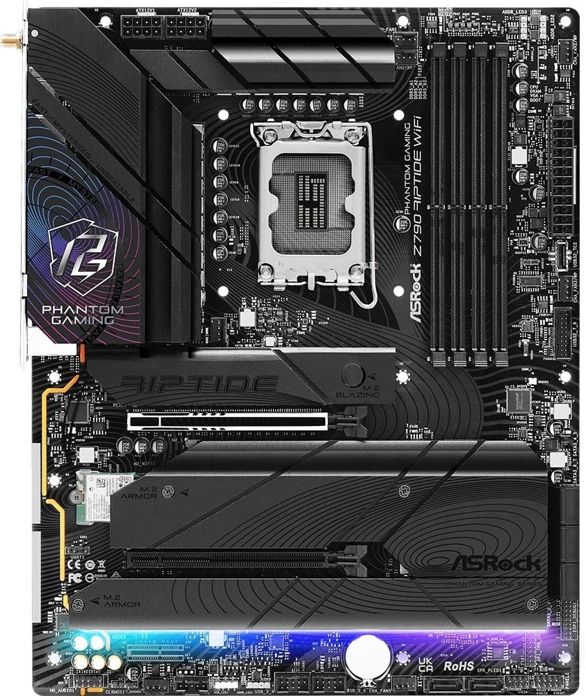 Pllakë amë Asrock Z790 Riptide WiFi Intel Z790 LGA 1700 ATX, e zezë