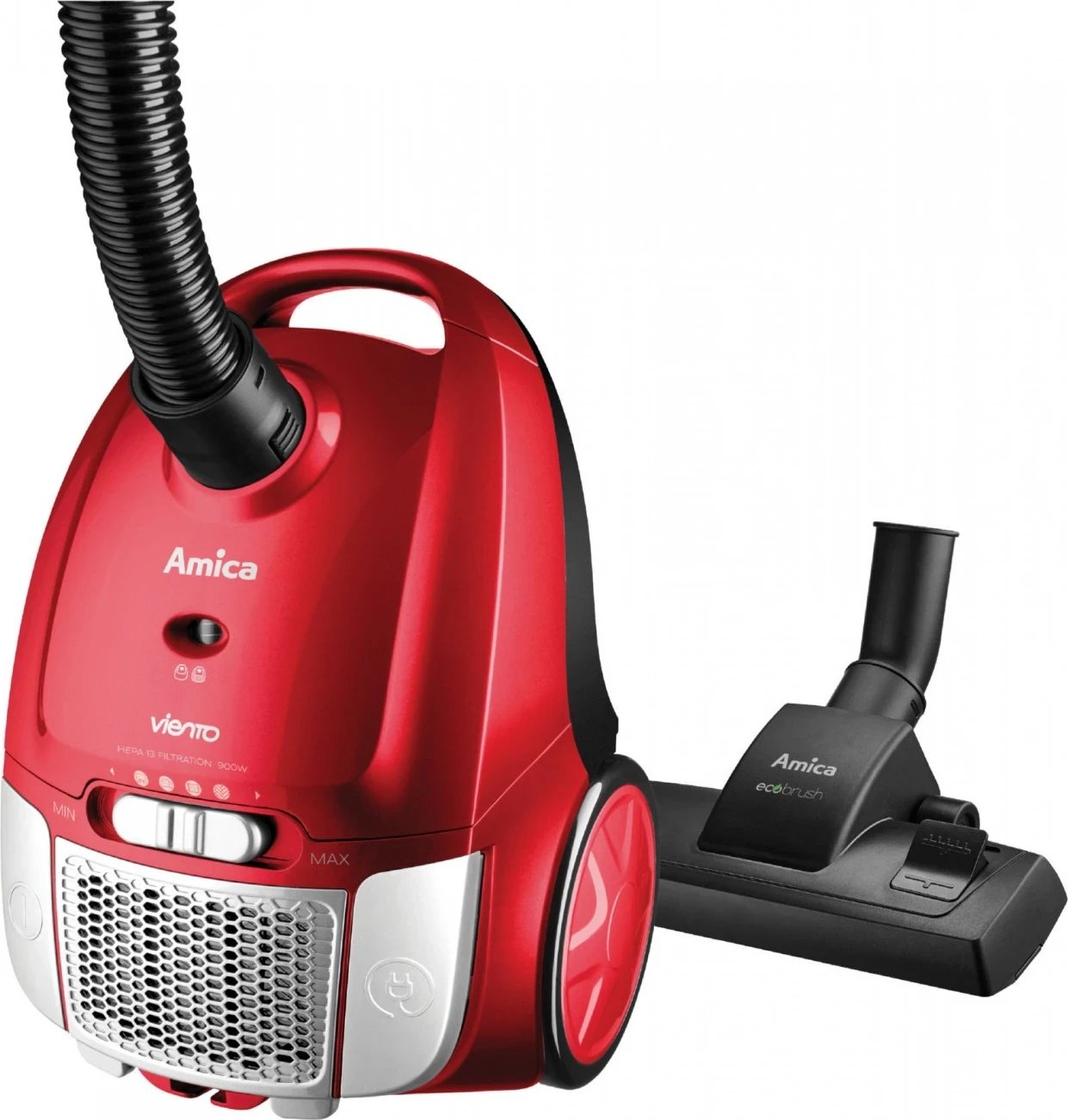 Fshesë me korrent Amica Viento VI2031, 900W, e kuqe