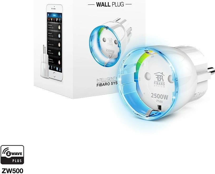 Përshtatës prize smart Fibaro FIBEFGWPF-102-5, i bardhë 