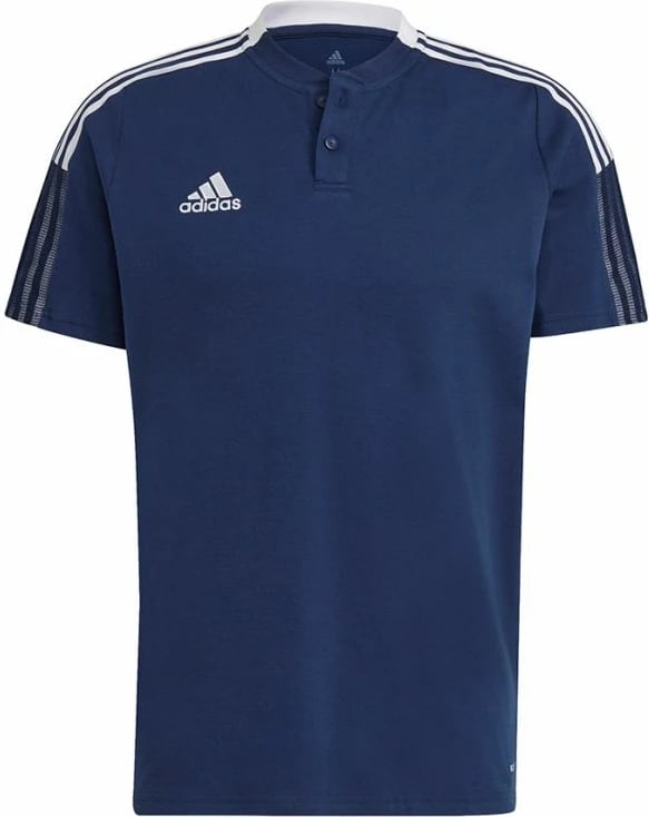 Maicë polo adidas për meshkuj, blu marin