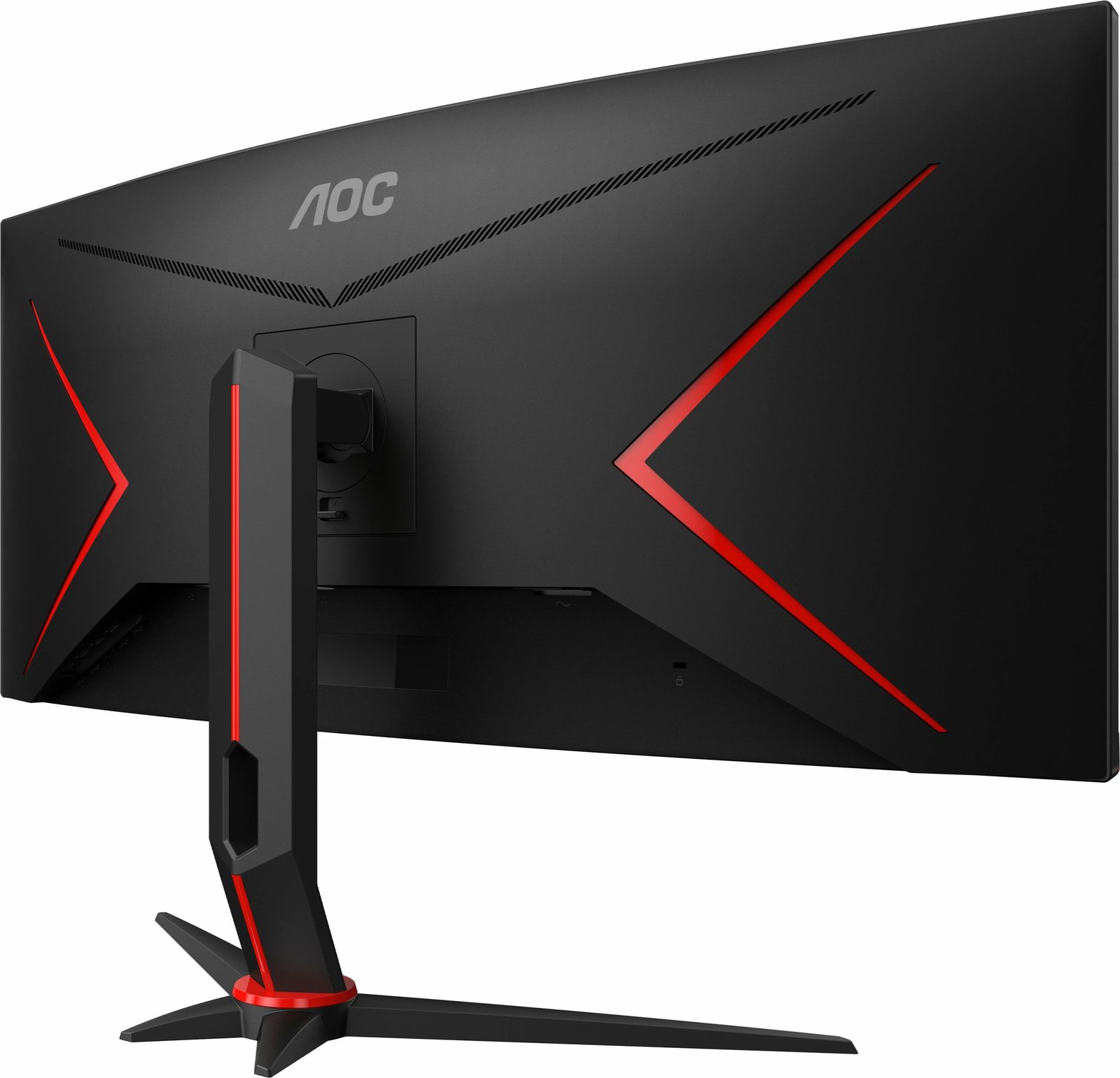 Monitor gaming AOC G2 CU34G2X/BK, 34", 3440 x 1440 pixels, Quad HD, LED, 1 ms, i zi, i kuq