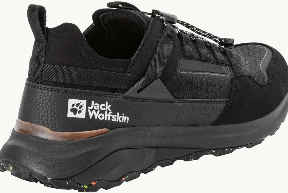 Këpucë për meshkuj Jack Wolfskin Dromoventure Athletic Low, të zeza