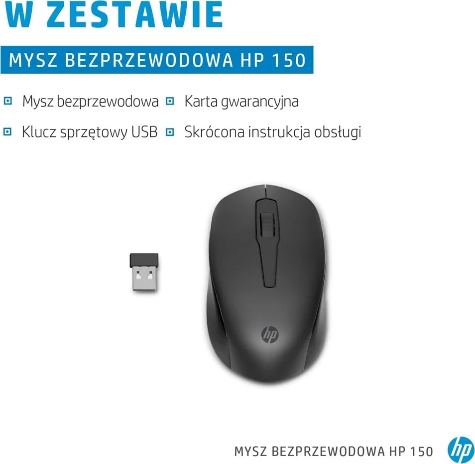 Maus HP 150 Wireless, i zi